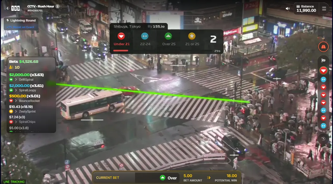 Bezpłatny tryb demo CCTV Rush Hour &mdash; testuj bez depozytu